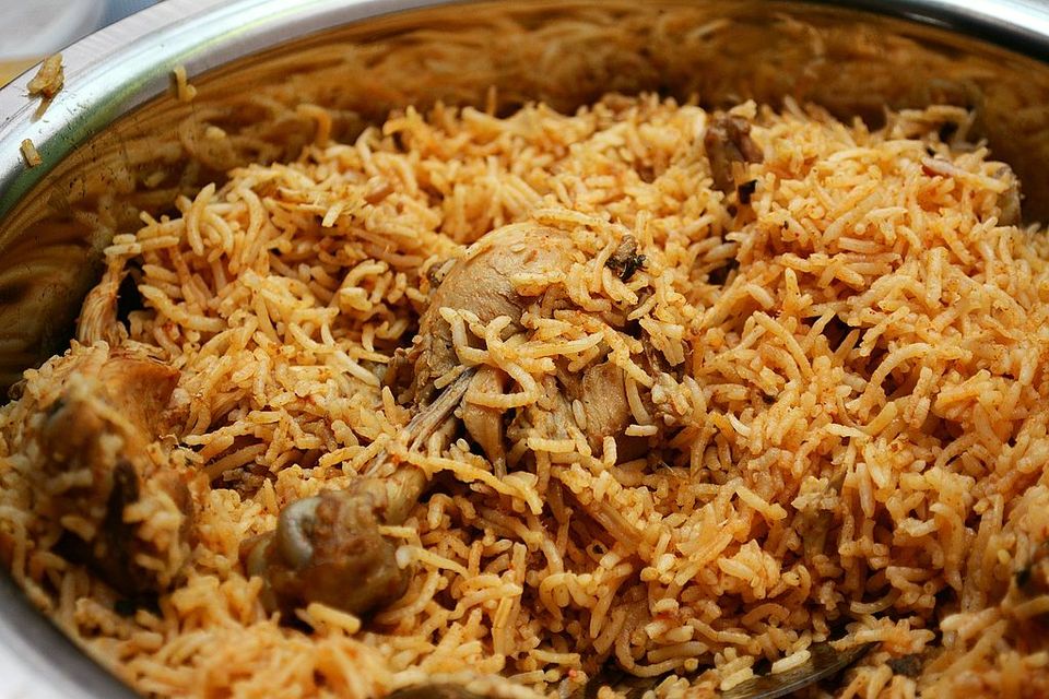 Cómo hacer biryani, el arroz con carne y especias de la India