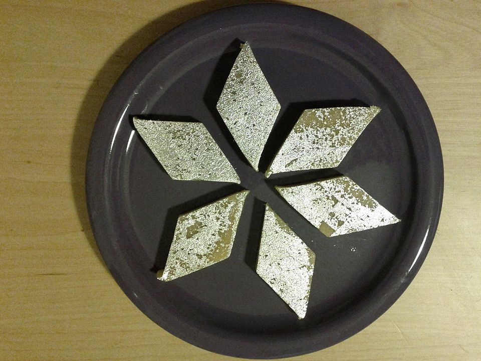 Kaju katli, el dulce indio de anacardos