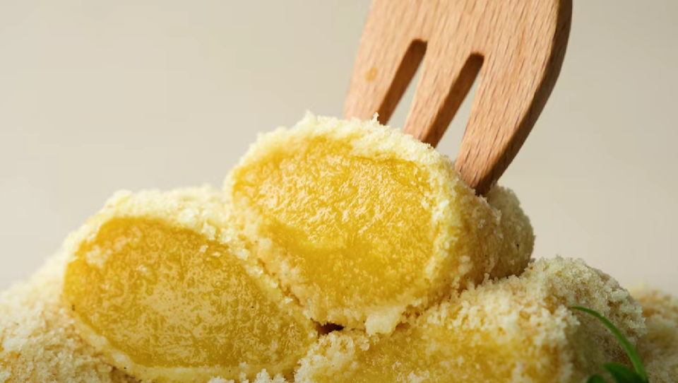 Mochi de batata dulce casero